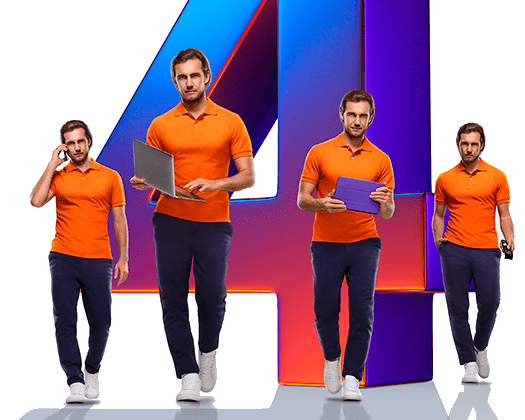 Великолепная четверка Ростелеком в&nbsp;садовый массив № 11